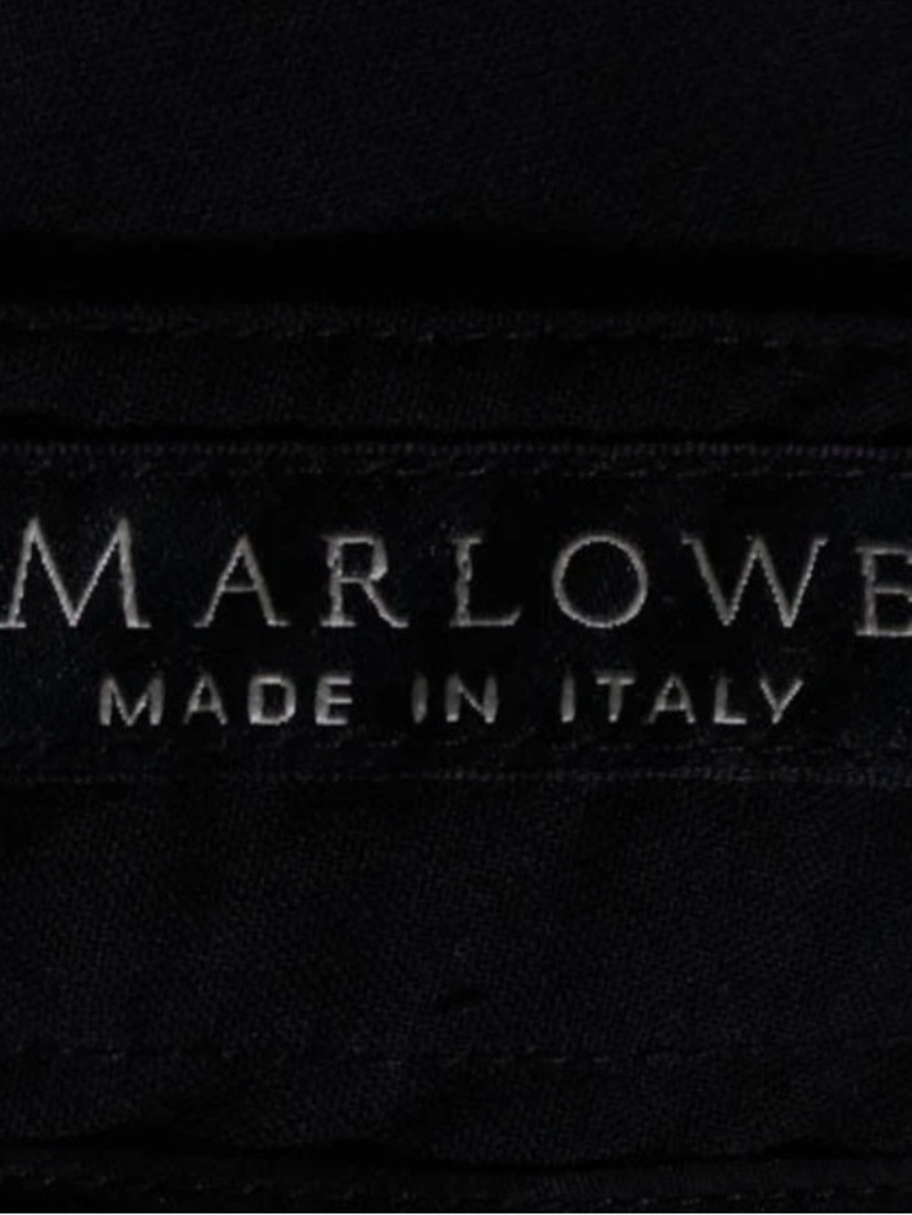 Marlowe Black Wool Women’s Trouser Pants Size 10 Made in Italy - Picture 5 of 7